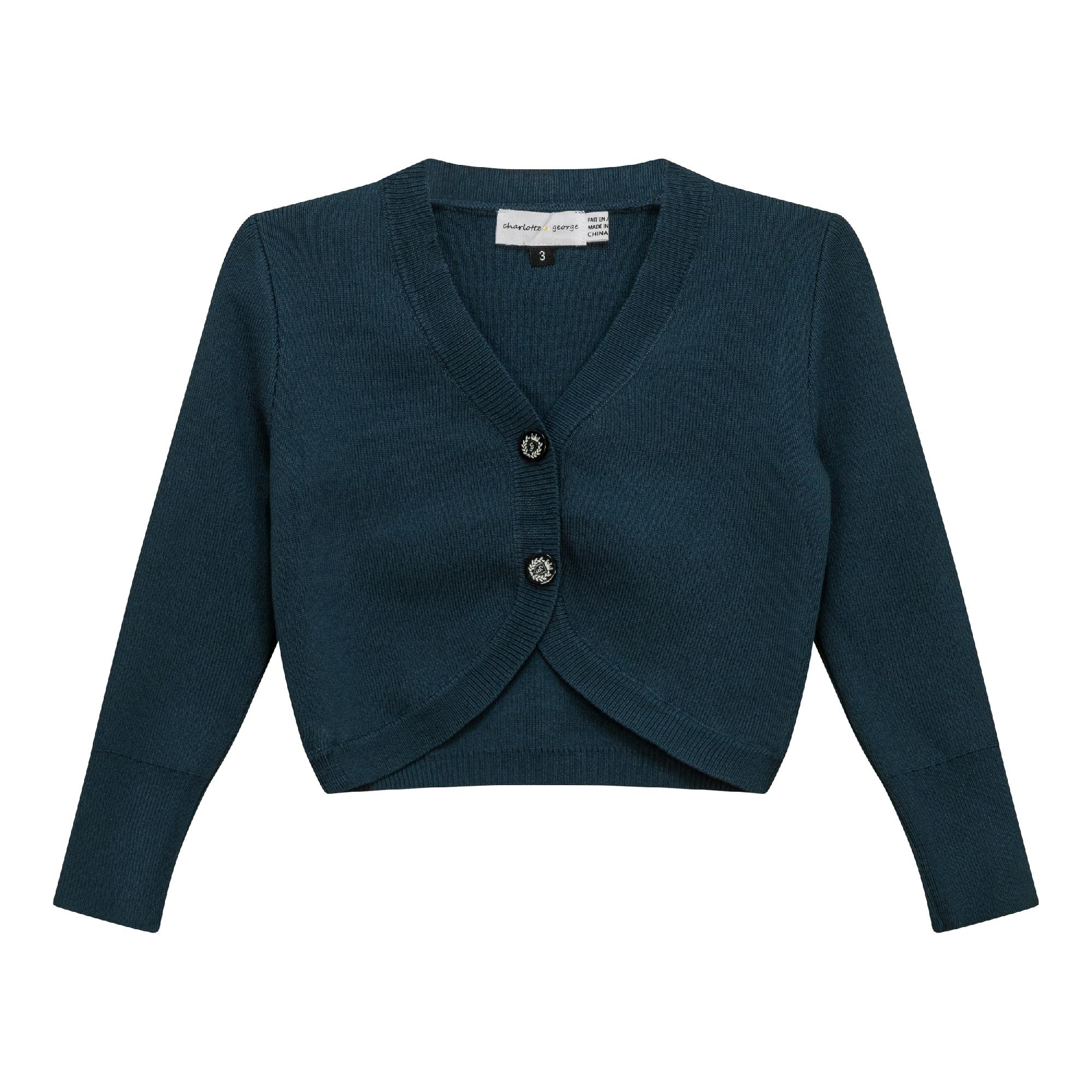 Tight Knit Cardigan Black