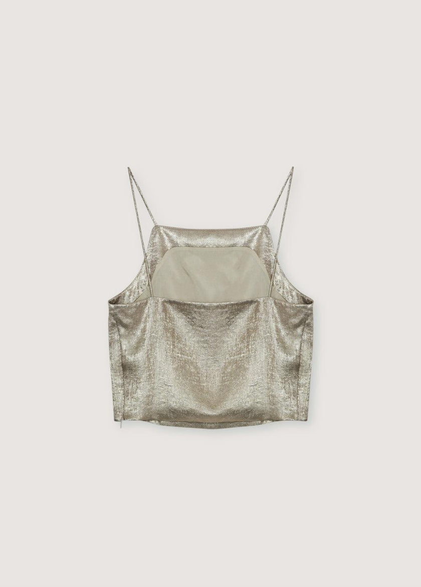 Saffron Woman Top Gold