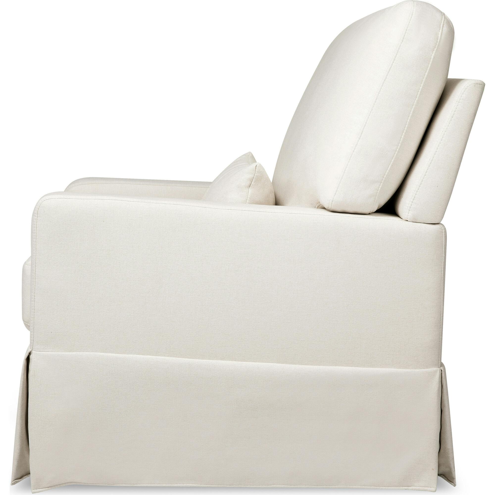 Crawford Pillowback Comfort Swivel Glider