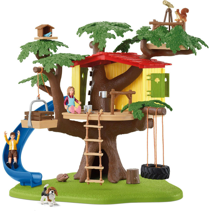 Schleich Farm World: Adventure Tree House - 28 Piece Playset