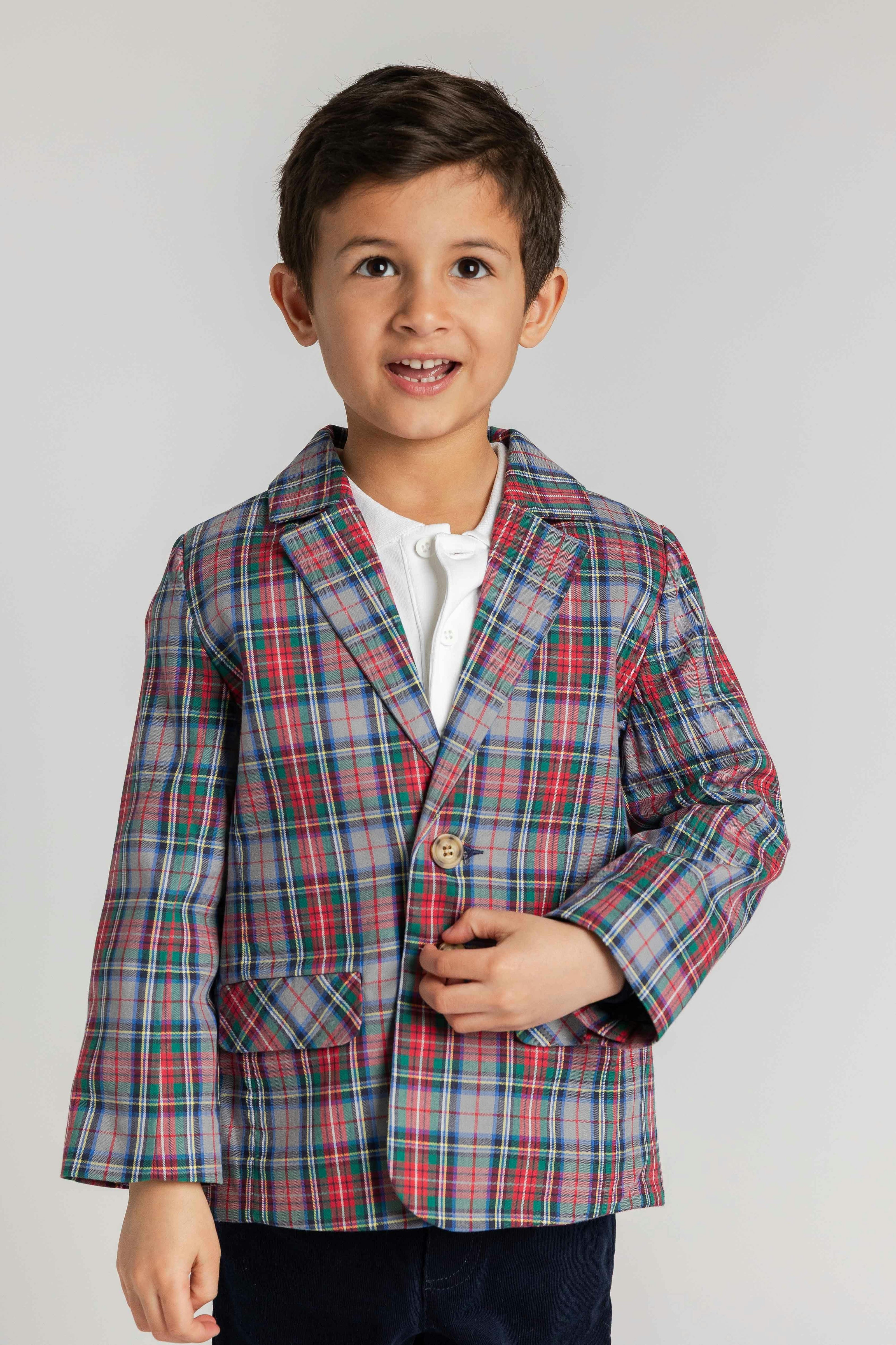 Plaid Blazer