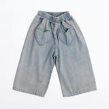 Heart Pocket Pant in Denim