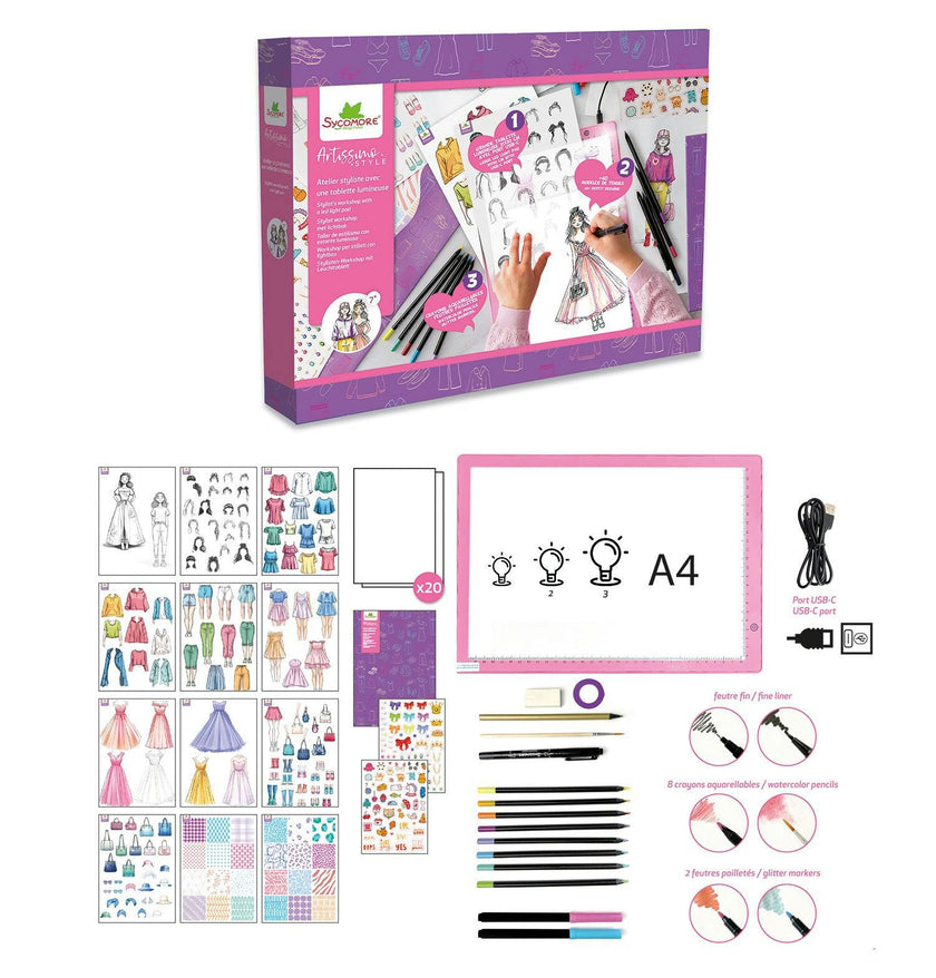 Fashion Workshop Light Pad - Sycomore