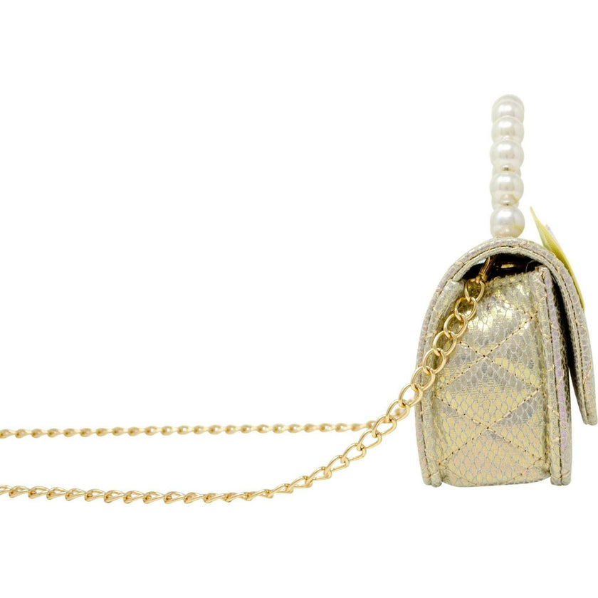 Mermaid Tail Pearl Handle Bag