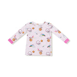 Basketball Pink - Long Sleeve Loungewear Set