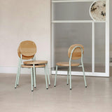Ottie Stackable Chair - 10" Seat Height - Sage