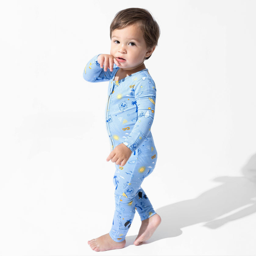 Baby Surf Bamboo Convertible Footie