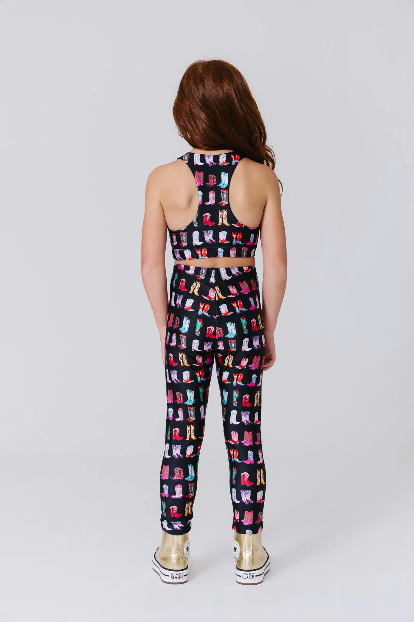 Girls Hi-Shine Leggings