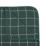 Original Cotton Muslin Quilt - Evergreen Plaid