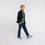 Green Logo Zip Up Sweatshirt