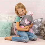 Bayer Design Dolls: Carrier Modern Design - GY,PK,Butterfly