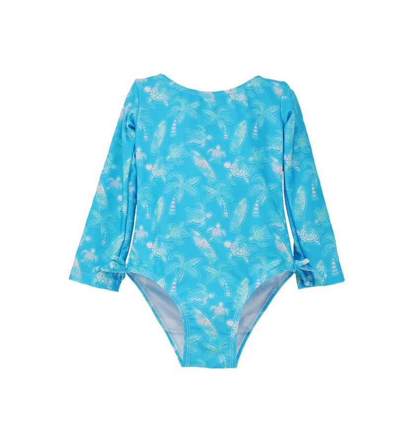 UPF 50+ Charlie L/S Rash Guard Swimsuit