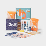 Home Pottery Kit with Paint Set