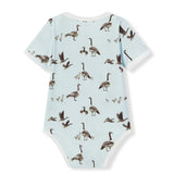 Goose Luxe Stretch Short Sleeve One Piece