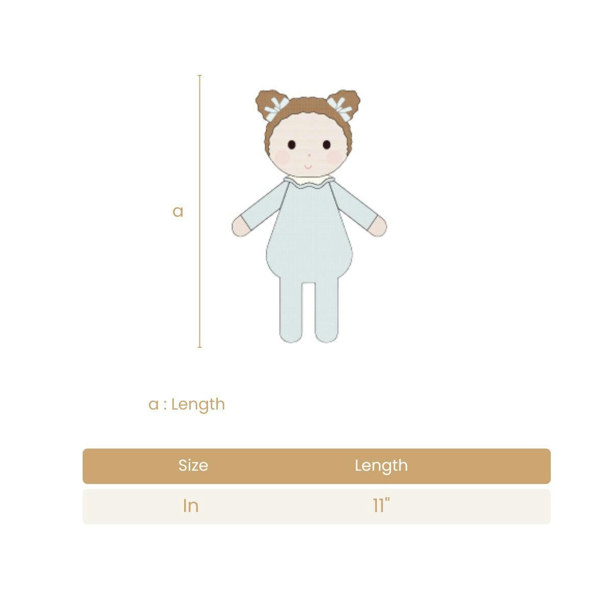 Baby Emily doll light blue - 11