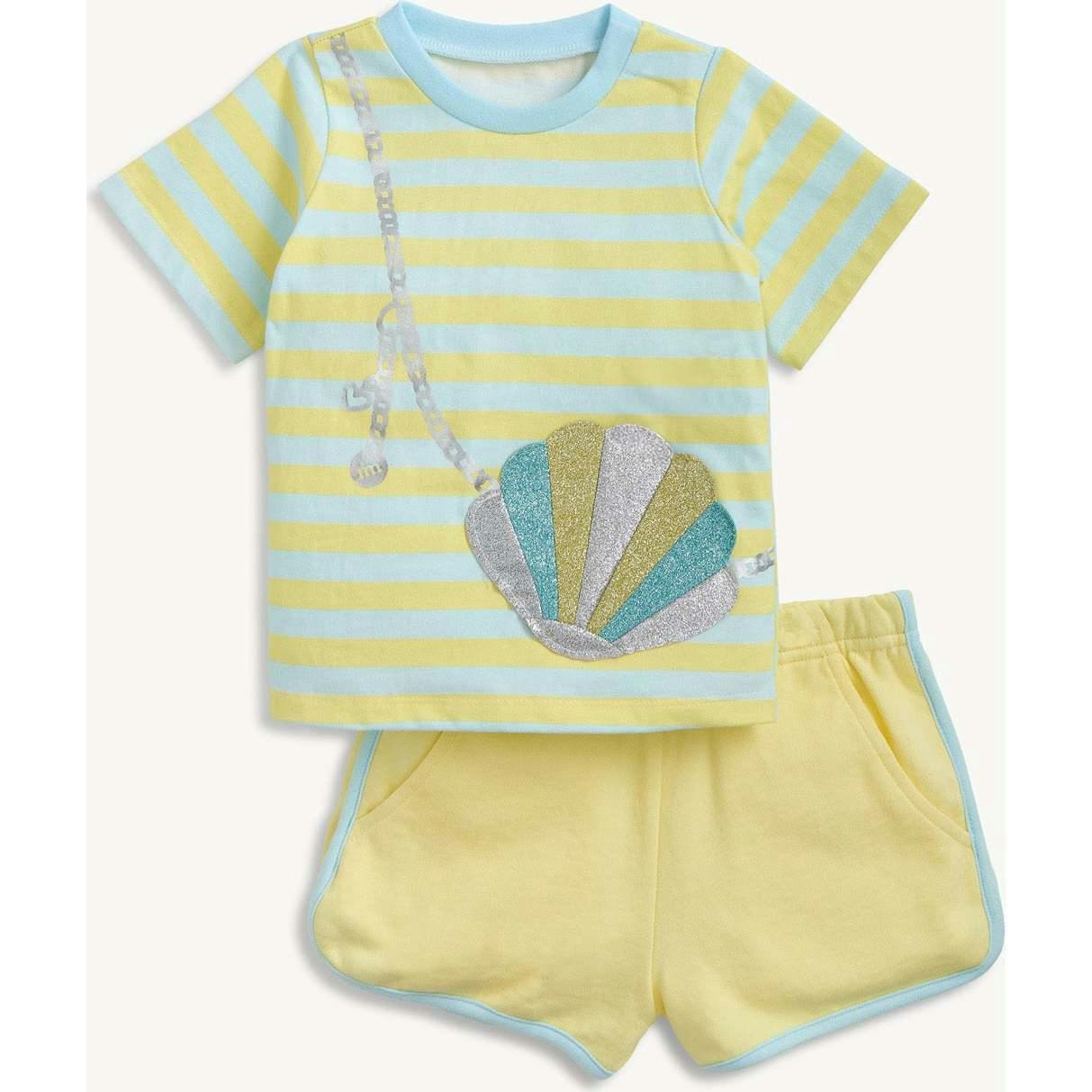 Magnetic Peek-A-Pocket T-Shirt & Shorts Set