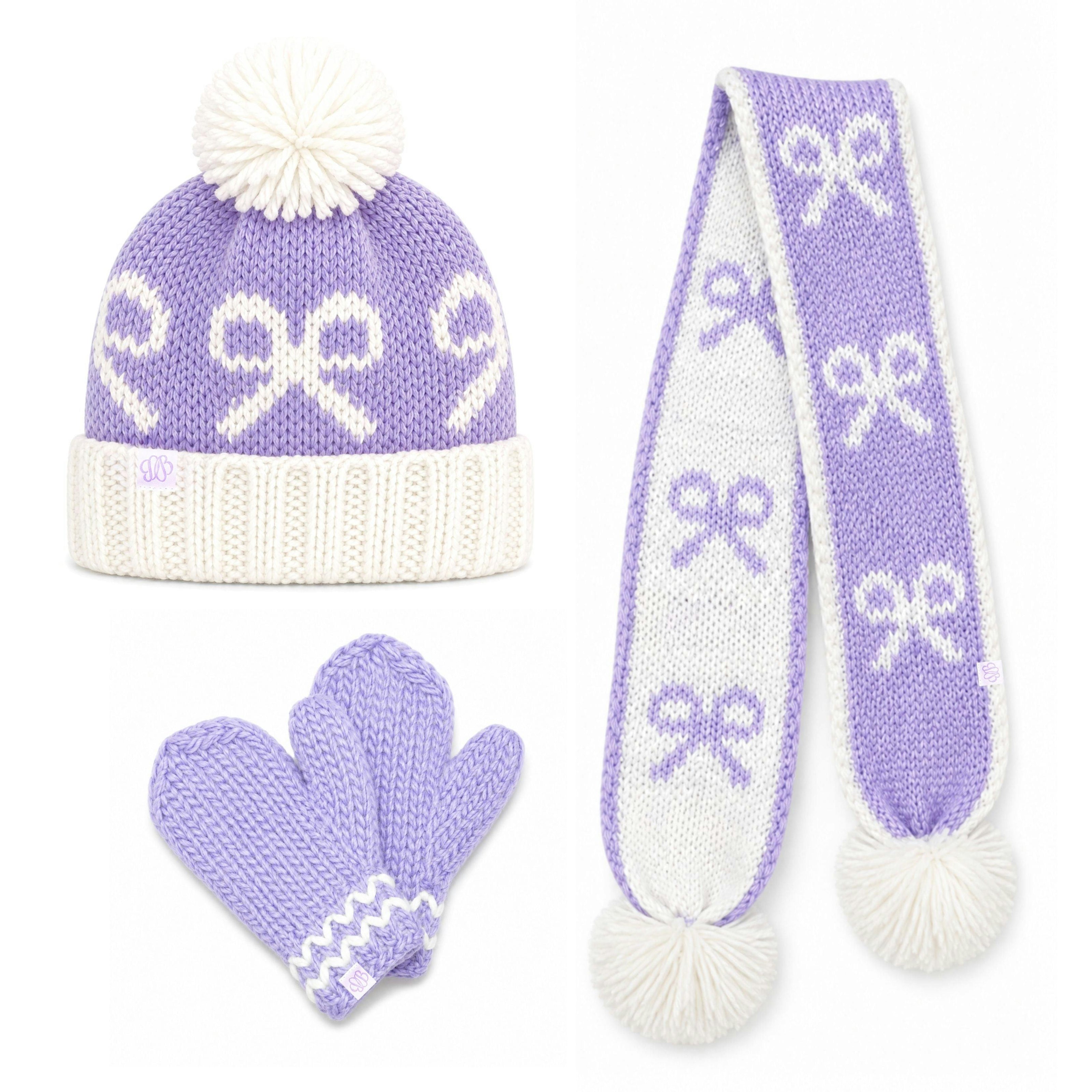 Bows Knit Accessories Bundle
