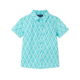 Infant Polo & Seersucker Limes Short Set