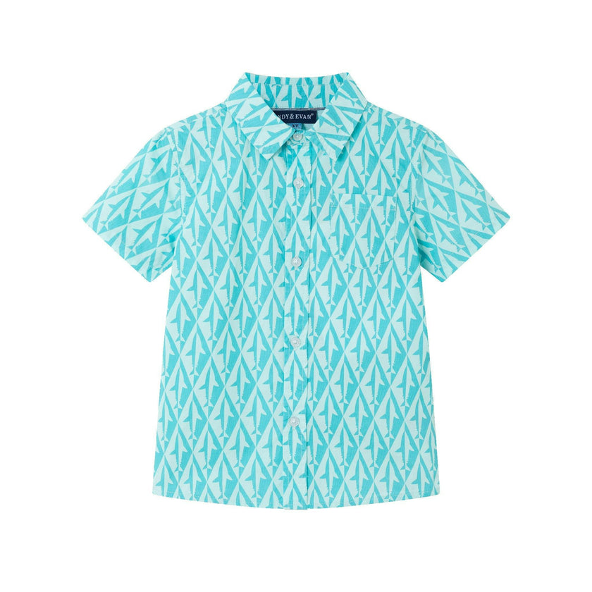 Infant Polo & Seersucker Limes Short Set