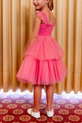 Mini Liza Dress in Pink