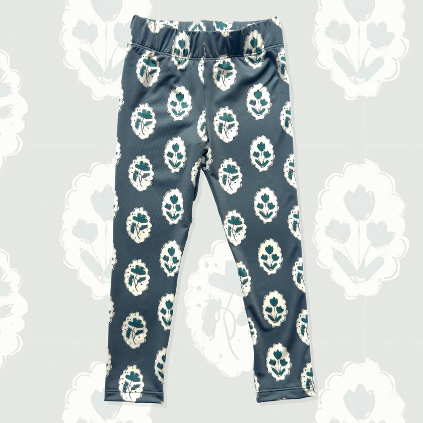 Leggings in Intaglio Green