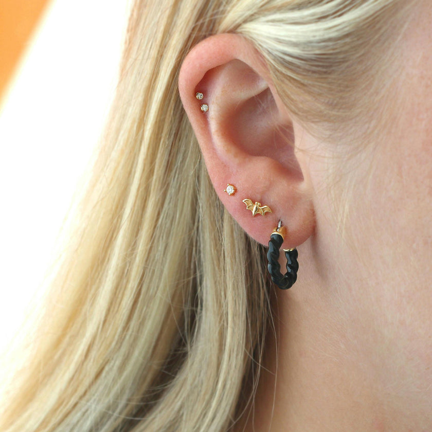 Bat Stud Earrings
