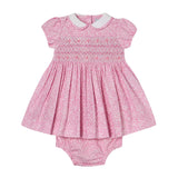 Hand-Smocked Baby Dress - Erica