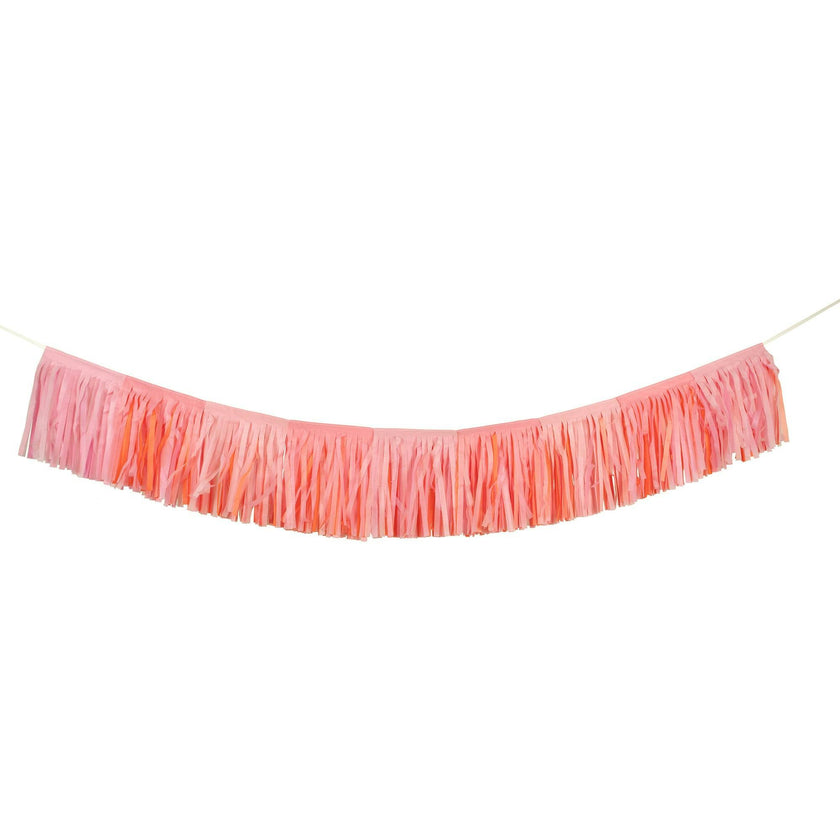 Pink Fringe Garland