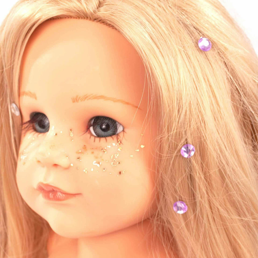 Hannah be My Mini Me 19.5" All Vinyl Doll with Long Blonde Hair to Wash & Style