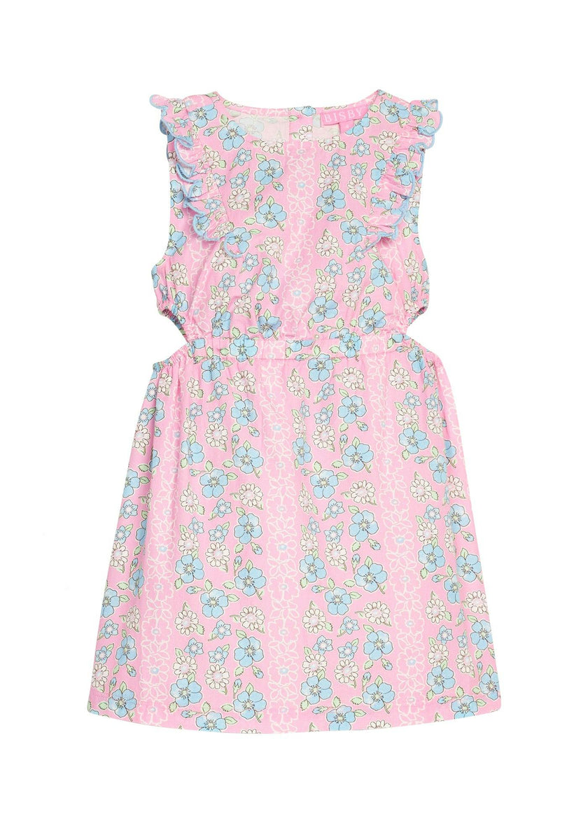 Cutout Dress - Spring Marguerite Floral