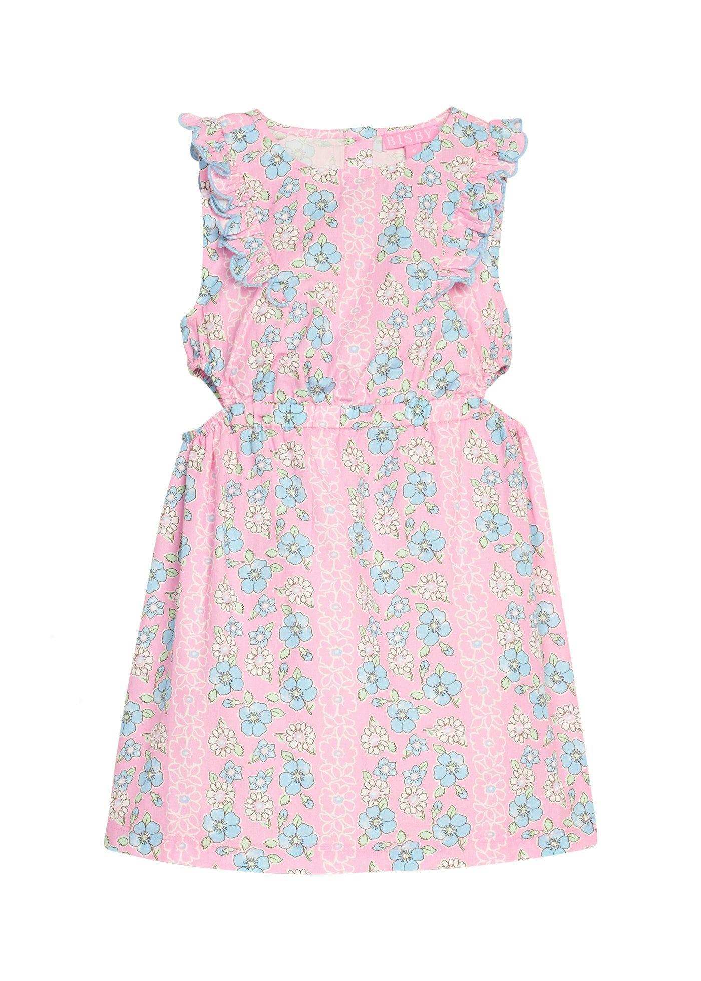 Cutout Dress - Spring Marguerite Floral