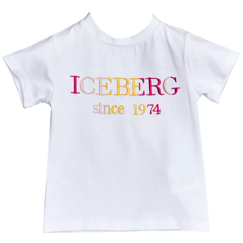 ICEBERG Summer Pop Logo T-shirt