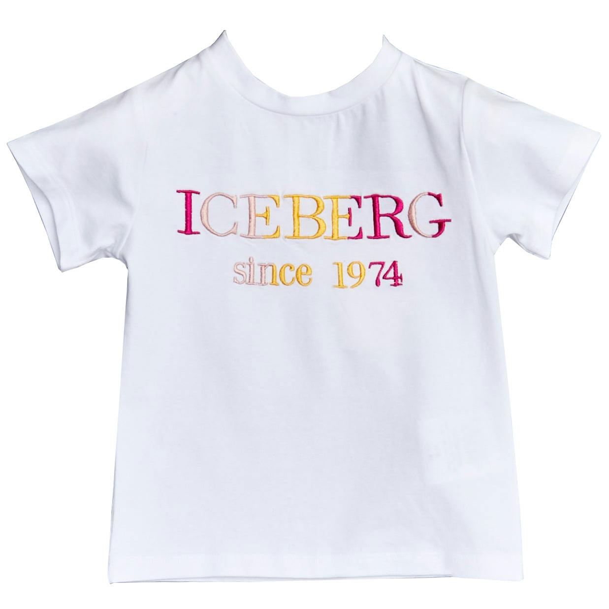 ICEBERG Summer Pop Logo T-shirt