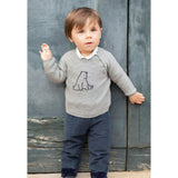 TARTINE ET CHOCOLAT Bear Buddy Baby Sweater
