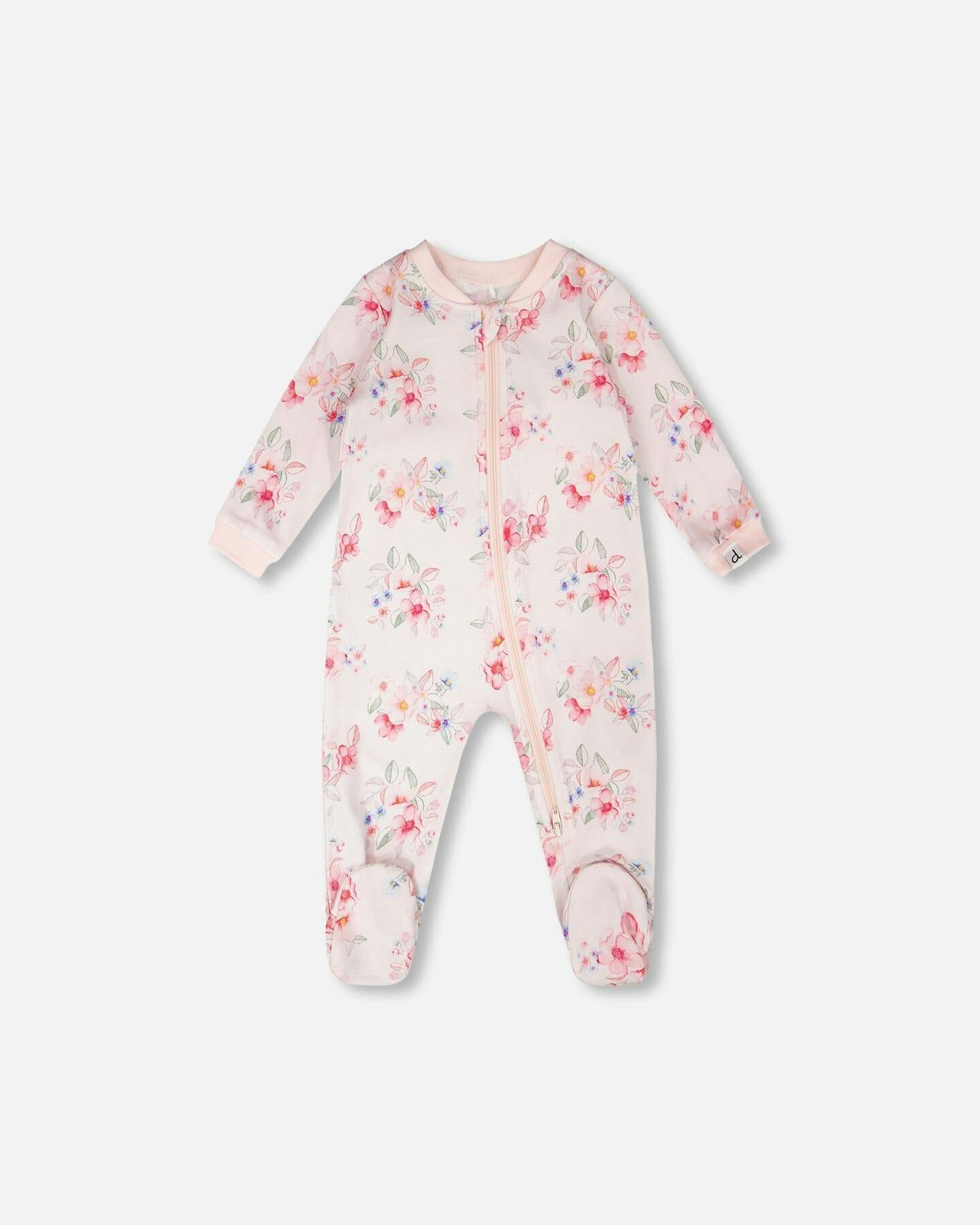 Organic Cotton Baby One-Piece Pajamas
