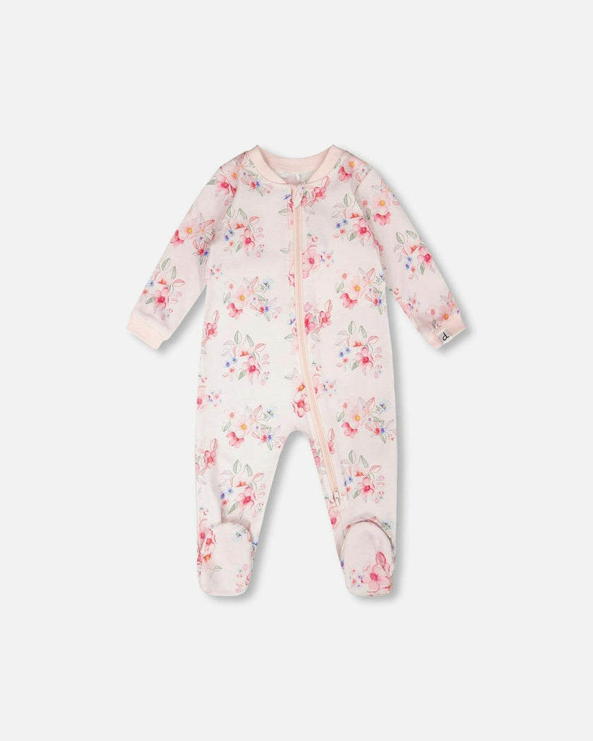 Organic Cotton Baby One-Piece Pajamas