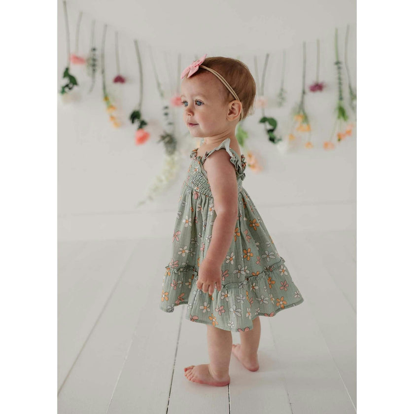Baby Girl Flutter Dress Set