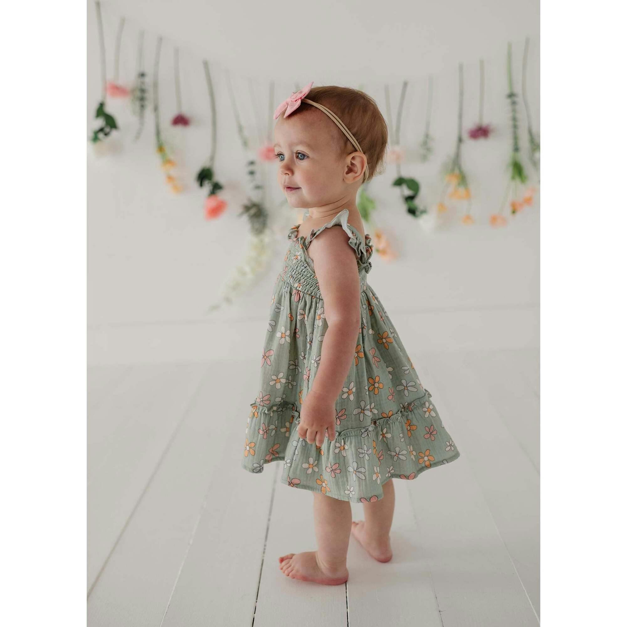 Baby Girl Flutter Dress Set