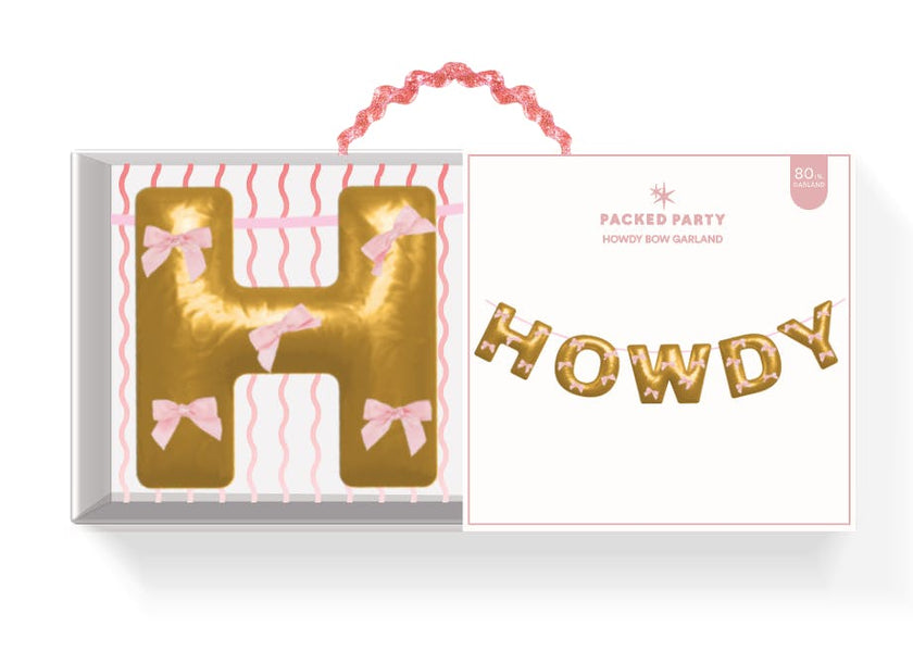 Howdy Darling Balloon Banner
