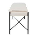 Kara Cushioned X Bench