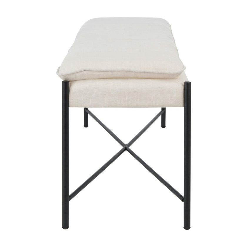 Kara Cushioned X Bench