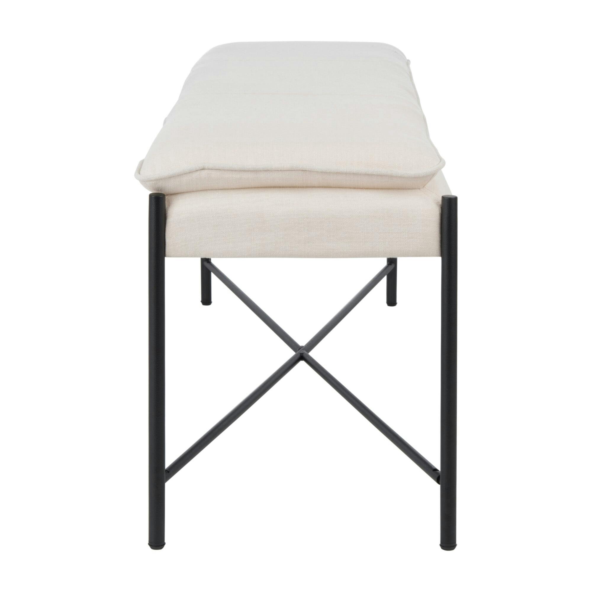 Kara Cushioned X Bench