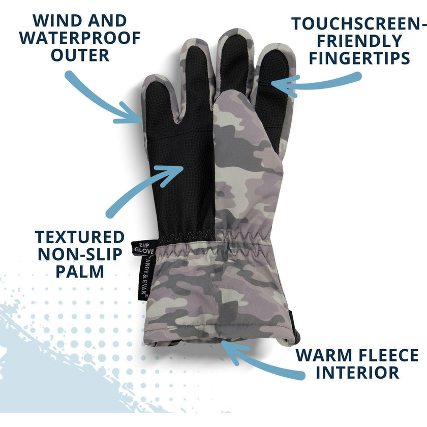 Winter & Ski Glove powered by ZIPGLOVE™ TECHNOLOGY