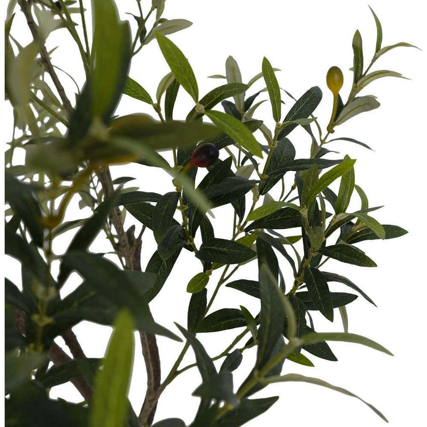 6.5' Faux Potted Olive Tree