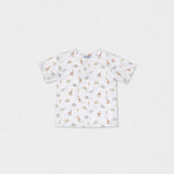 Alfred Baby T-shirt Short Sleeve, Off-White Jungle
