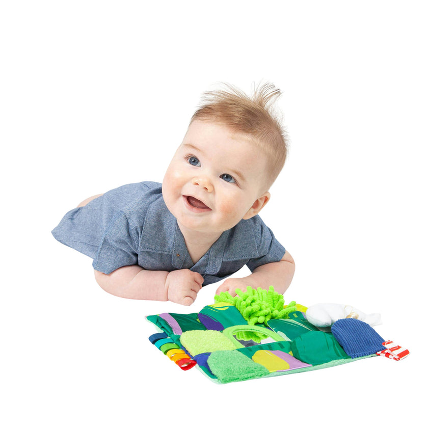 Sensory Garden Flap Stroller Toy
