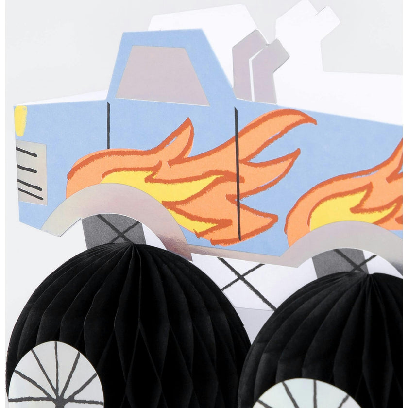 Monster Truck Birthday Card