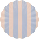 Stripy Reusable Bamboo Small Plates