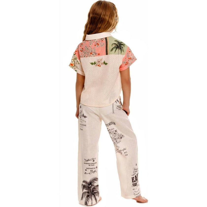 Clarabelle Kids' Shirt, White