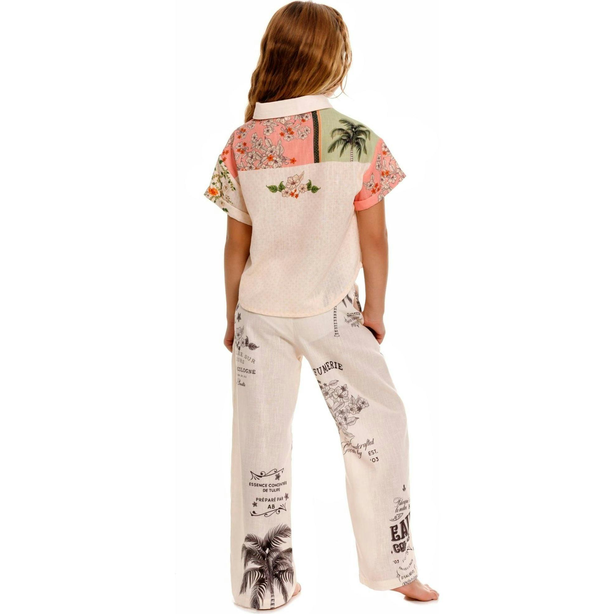Clarabelle Kids' Shirt, White
